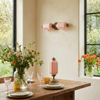 Vintage Glass Margot Vanity Light Fixture