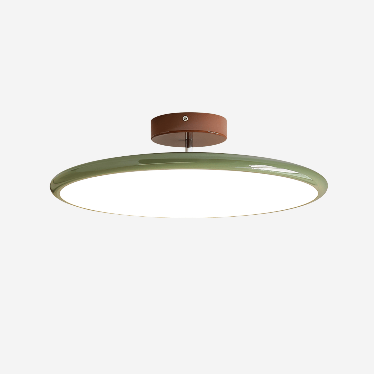 Drift Adjustable Semi Flush Mount Sloped Ceiling Light