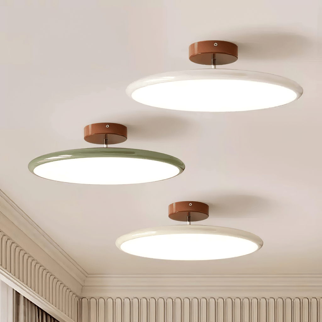 Drift Adjustable Semi Flush Mount Sloped Ceiling Light
