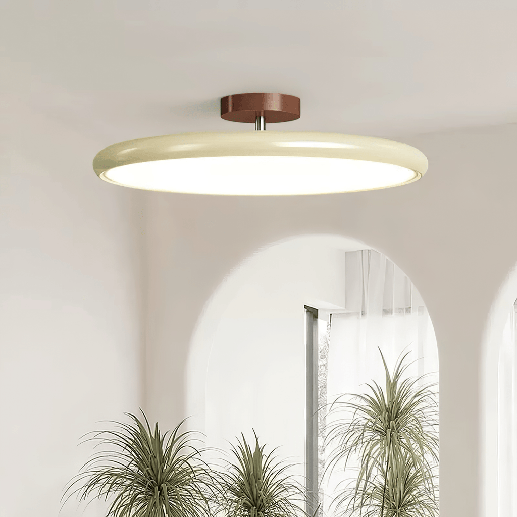 Drift Adjustable Semi Flush Mount Sloped Ceiling Light