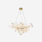 Horizon Bloom Ginkgo Leaf Branch Chandelier