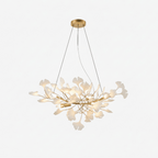 Horizon Bloom Ginkgo Leaf Branch Chandelier