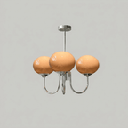 Marshmallow Glass Globe Chandelier