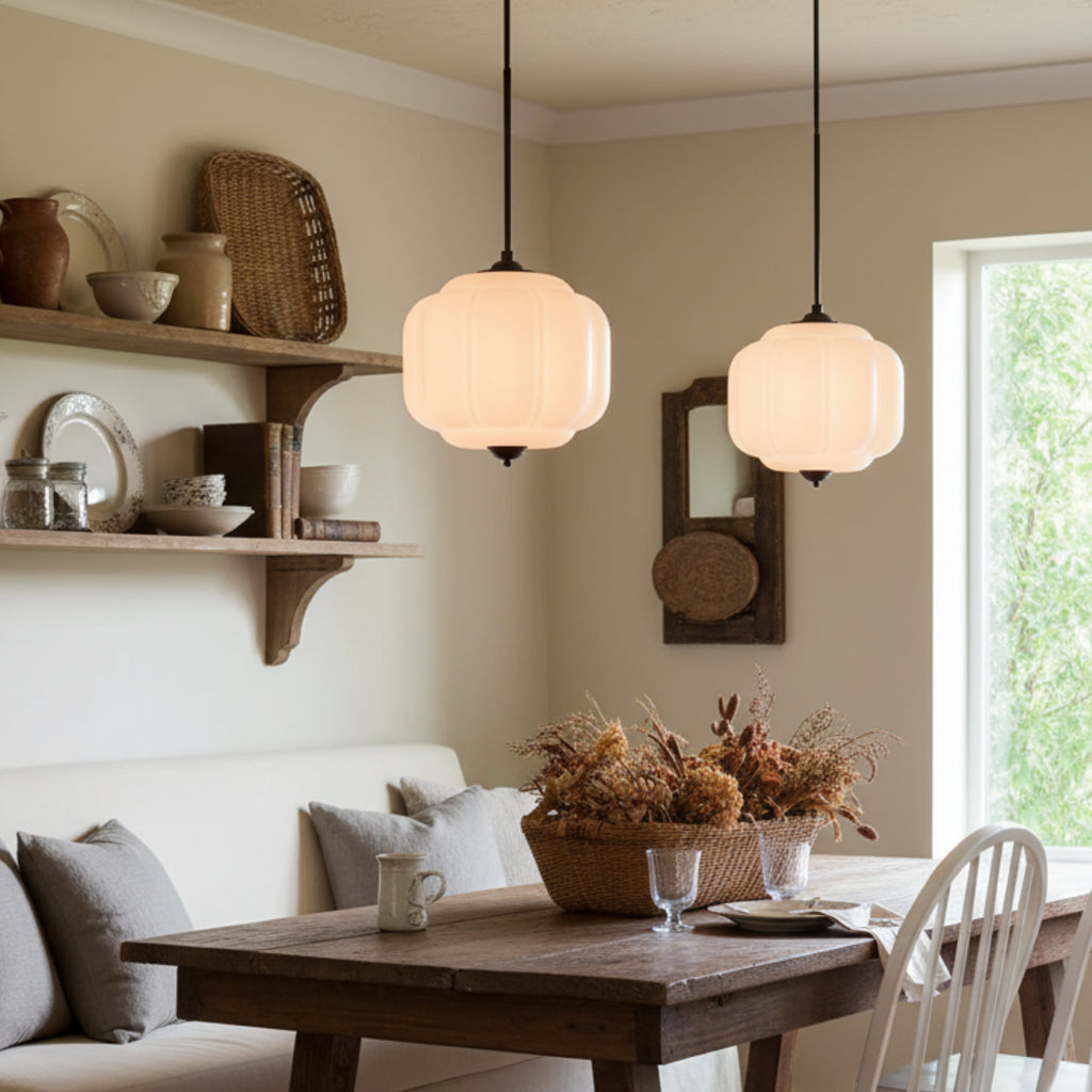 Pumpkin Glass Semi Flush Mount Margot Glass Ceiling Light