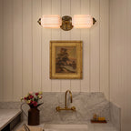 Vintage Glass Margot Vanity Light Fixture