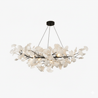 Horizon Bloom Ginkgo Leaf Branch Chandelier