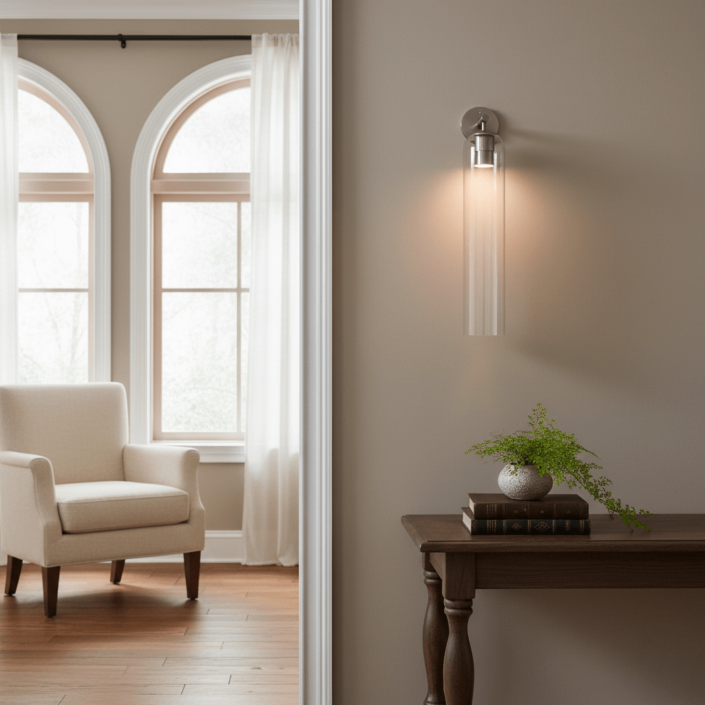 Art Glass Wall Sconce