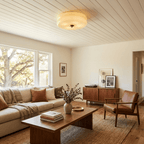 Art Deco Flush Mount Ceiling Light