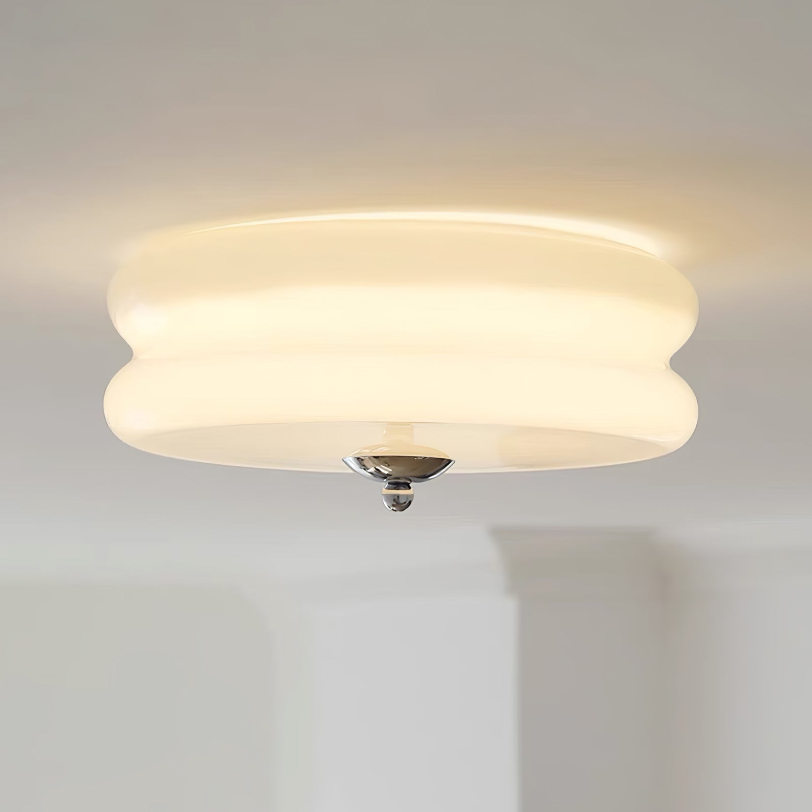 Art Deco Flush Mount Ceiling Light