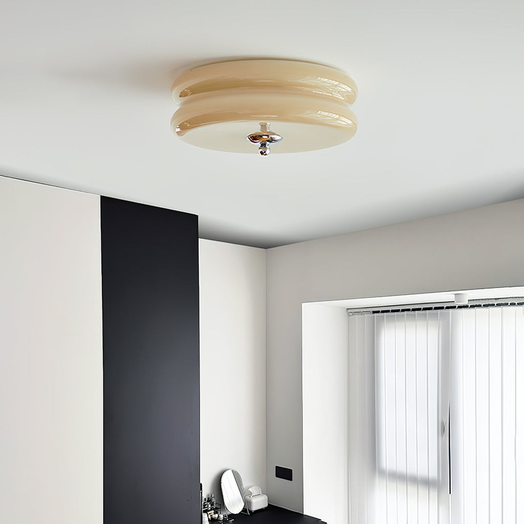 Art Deco Flush Mount Ceiling Light