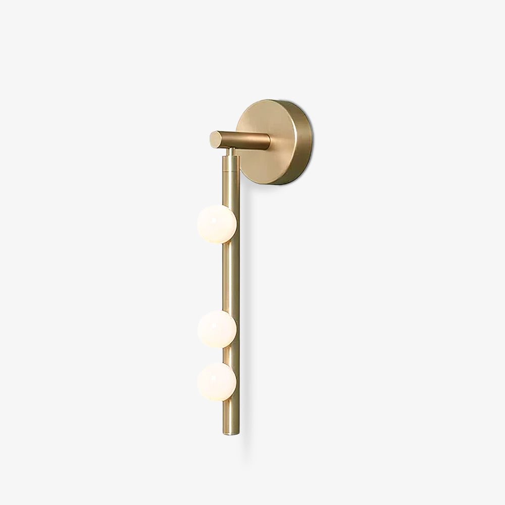 Multi Head Glass Tube Wall Sconce