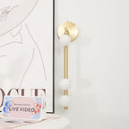 Multi Head Glass Tube Wall Sconce