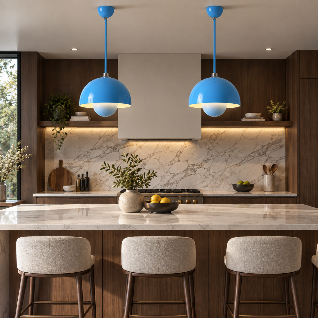 Modern Dome Hanging Kitchen Light
