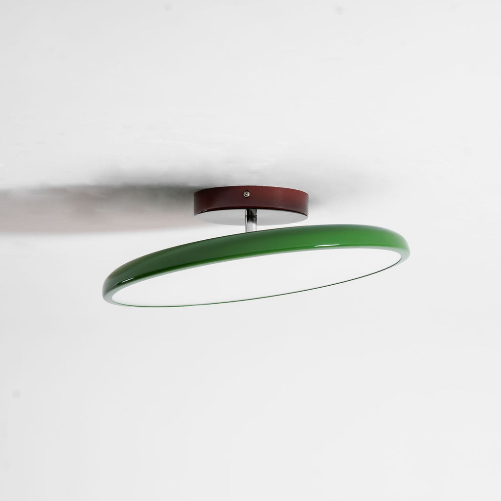 Drift Adjustable Semi Flush Mount Sloped Ceiling Light