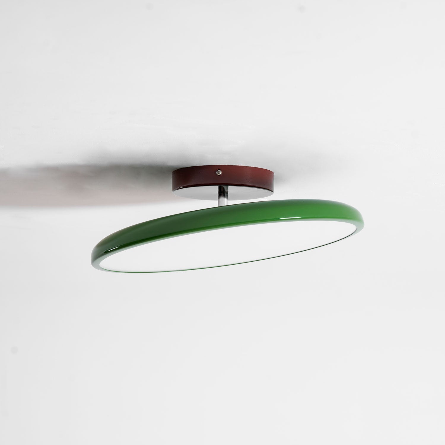 Drift Adjustable Semi Flush Mount Sloped Ceiling Light