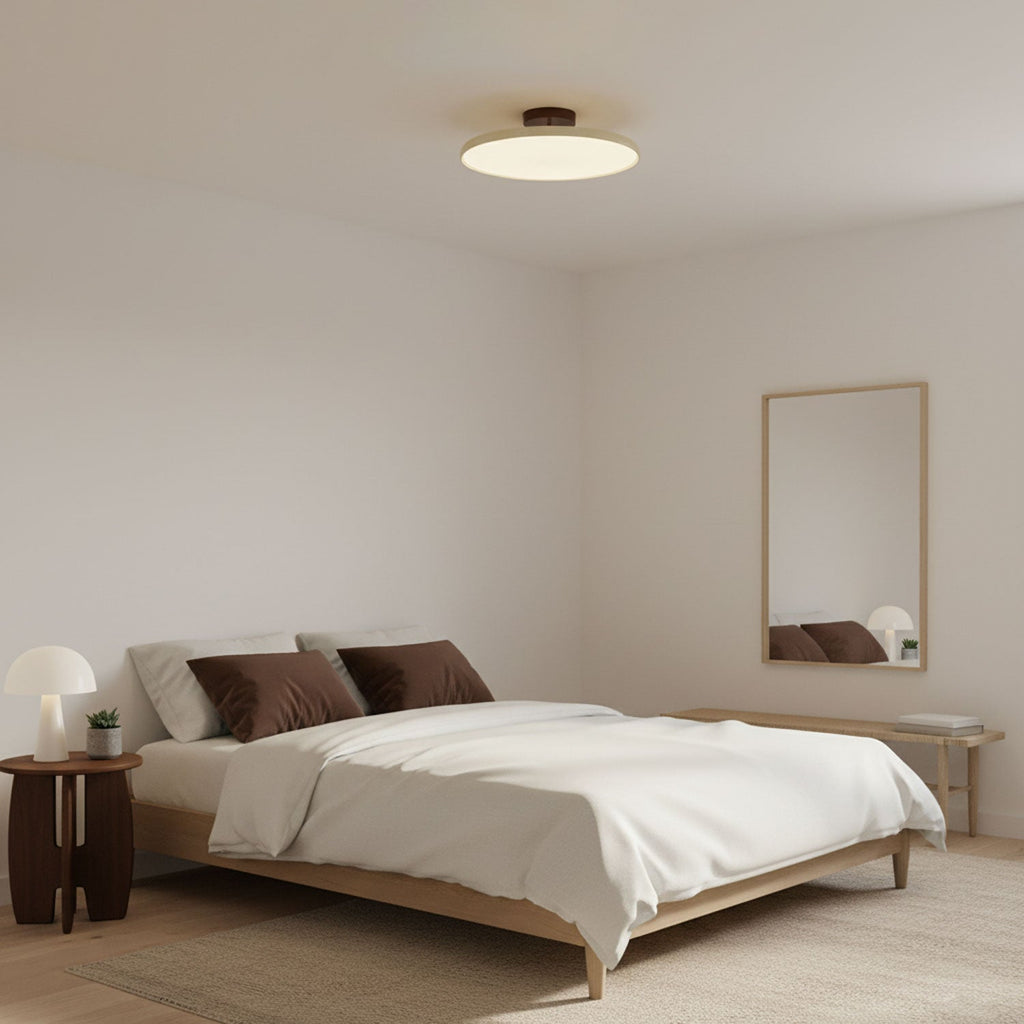 Drift Adjustable Semi Flush Mount Sloped Ceiling Light
