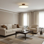 Drift Adjustable Semi Flush Mount Sloped Ceiling Light
