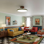 Drift Adjustable Semi Flush Mount Sloped Ceiling Light