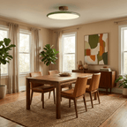 Drift Adjustable Semi Flush Mount Sloped Ceiling Light