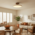 Drift Adjustable Semi Flush Mount Sloped Ceiling Light