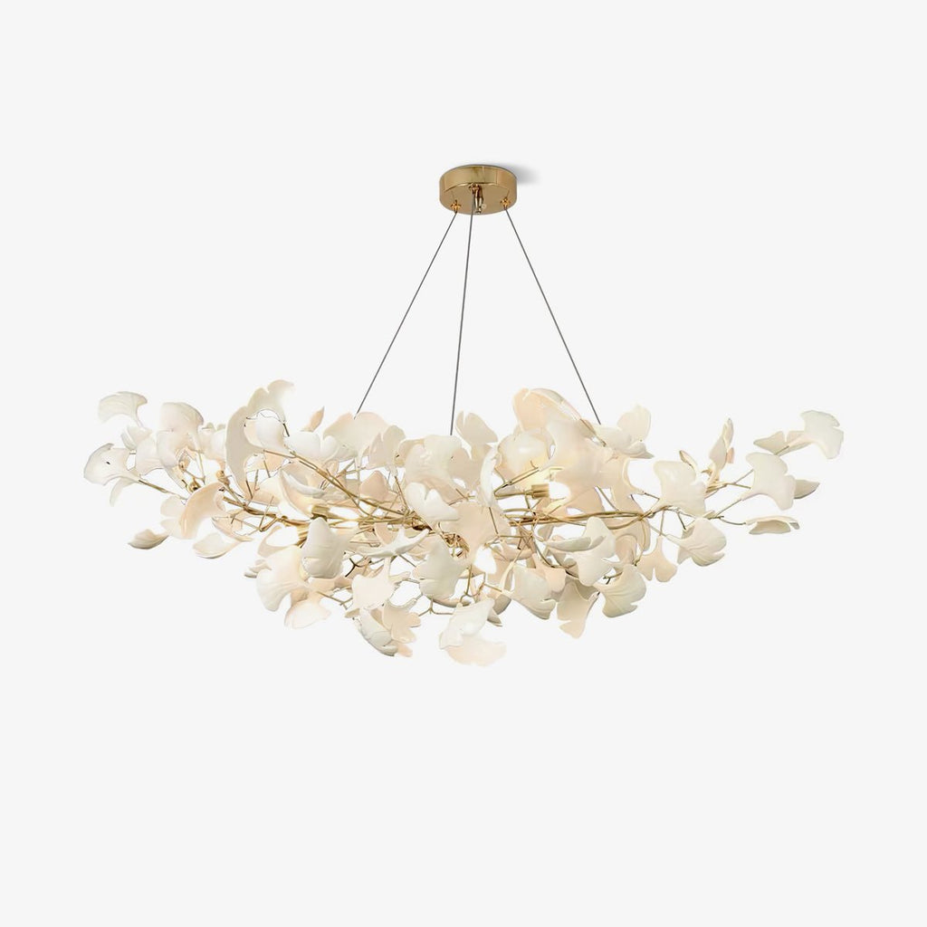 Horizon Bloom Ginkgo Leaf Branch Chandelier