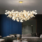 Horizon Bloom Ginkgo Leaf Branch Chandelier