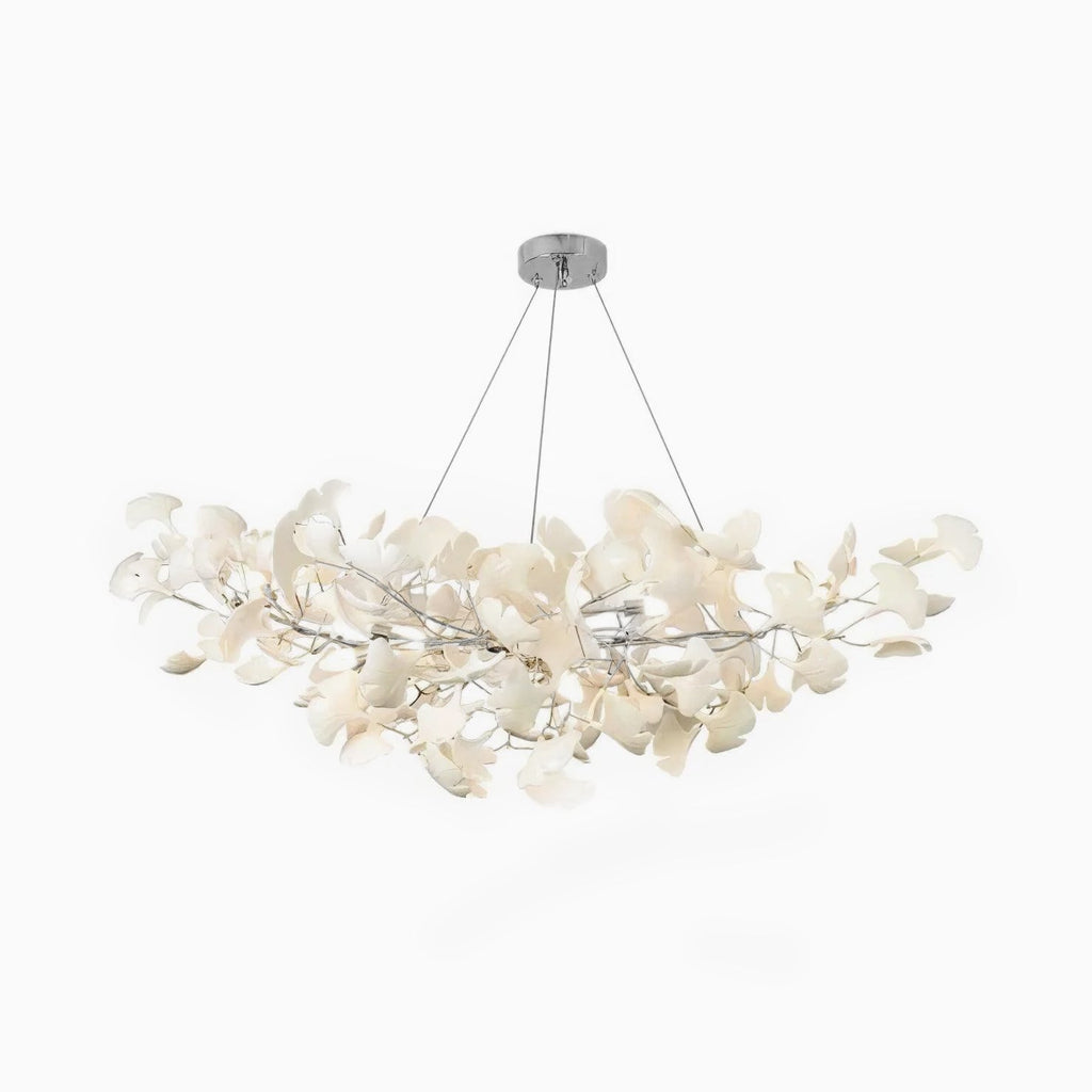 Horizon Bloom Ginkgo Leaf Branch Chandelier