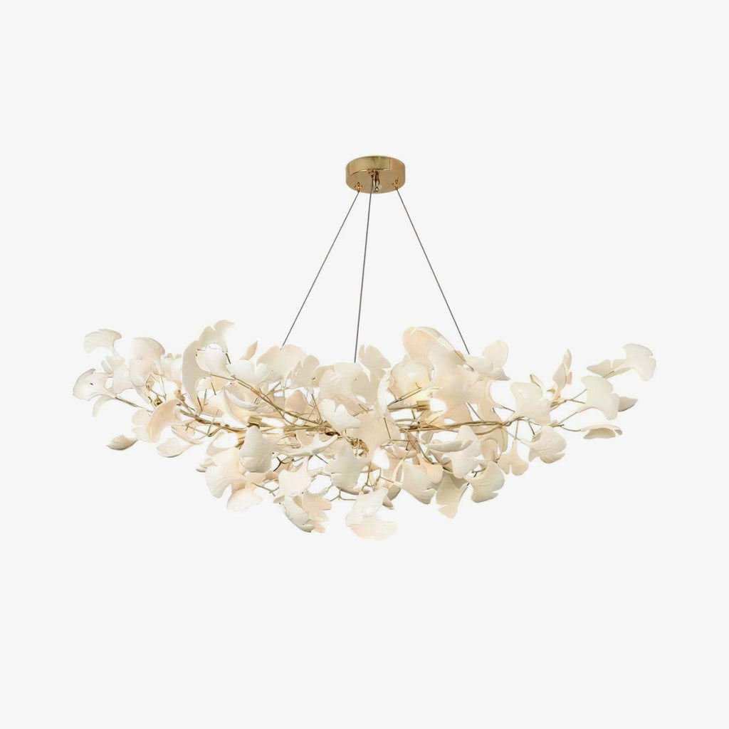 Horizon Bloom Ginkgo Leaf Branch Chandelier