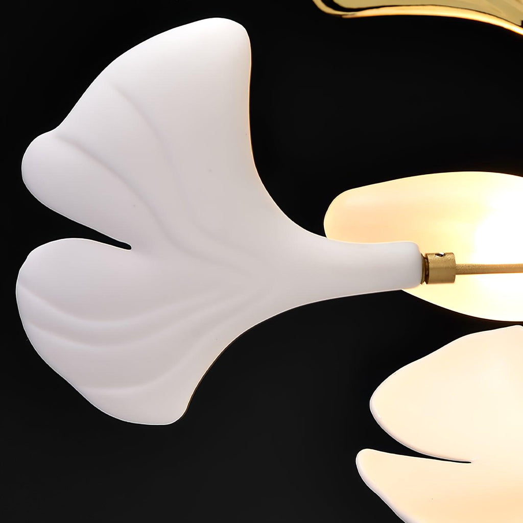Horizon Bloom Ginkgo Leaf Branch Chandelier
