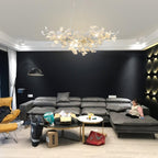 Horizon Bloom Ginkgo Leaf Branch Chandelier