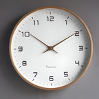Nordic Minimalist Wood Wall Clock