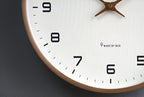 Nordic Minimalist Wood Wall Clock