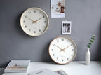 Nordic Minimalist Wood Wall Clock
