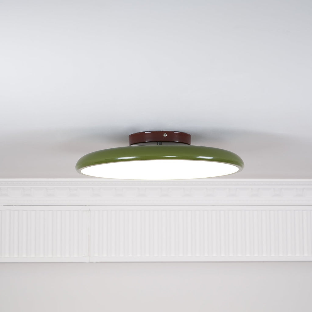 Drift Adjustable Semi Flush Mount Sloped Ceiling Light
