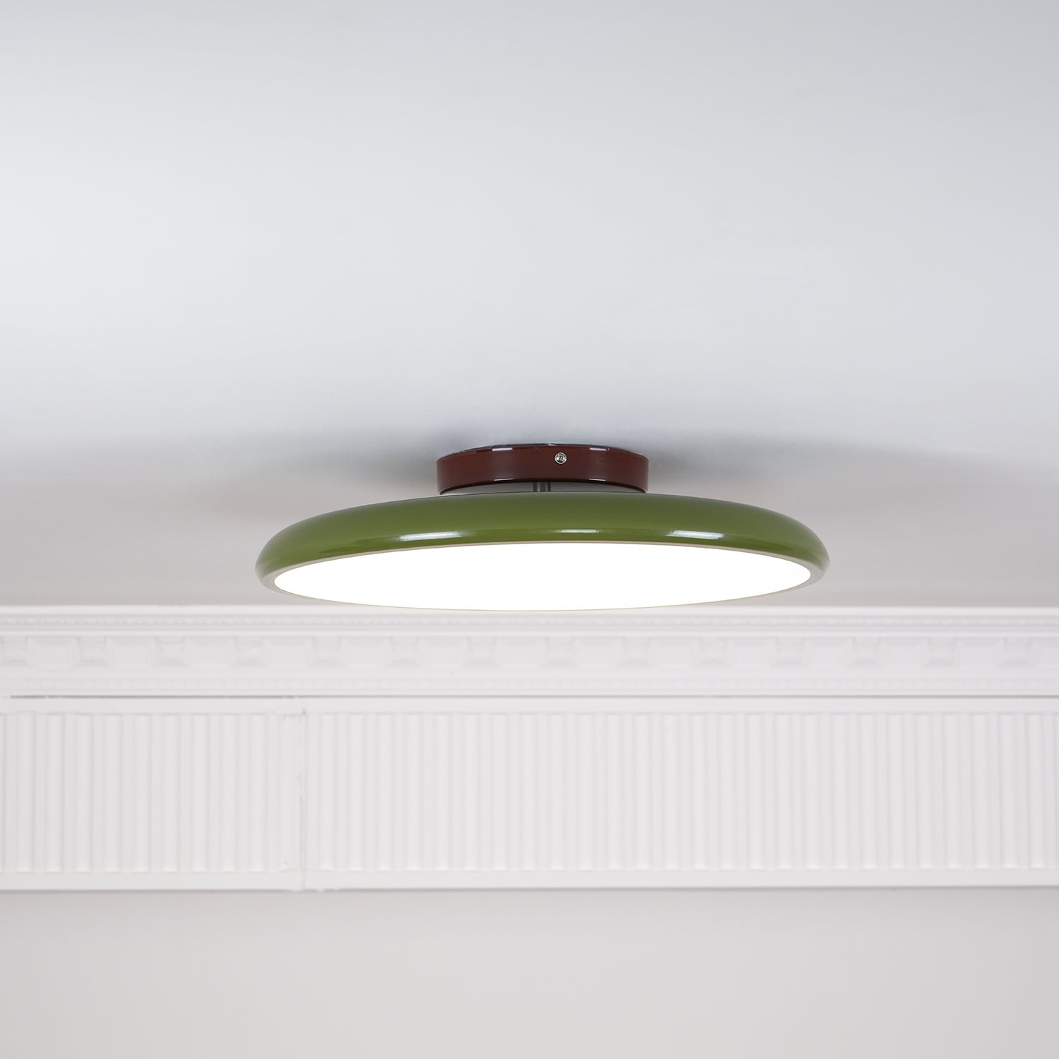 Drift Adjustable Semi Flush Mount Sloped Ceiling Light