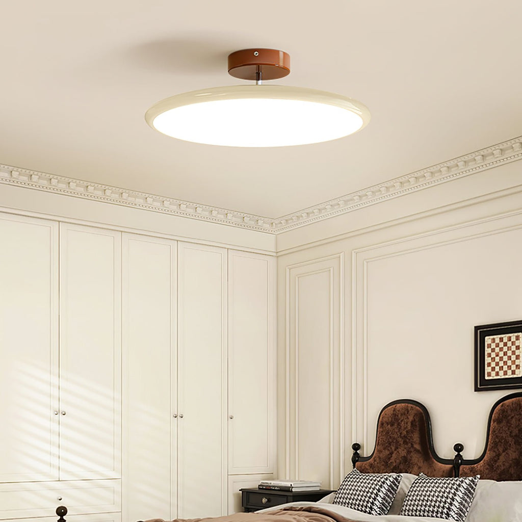 Drift Adjustable Semi Flush Mount Sloped Ceiling Light