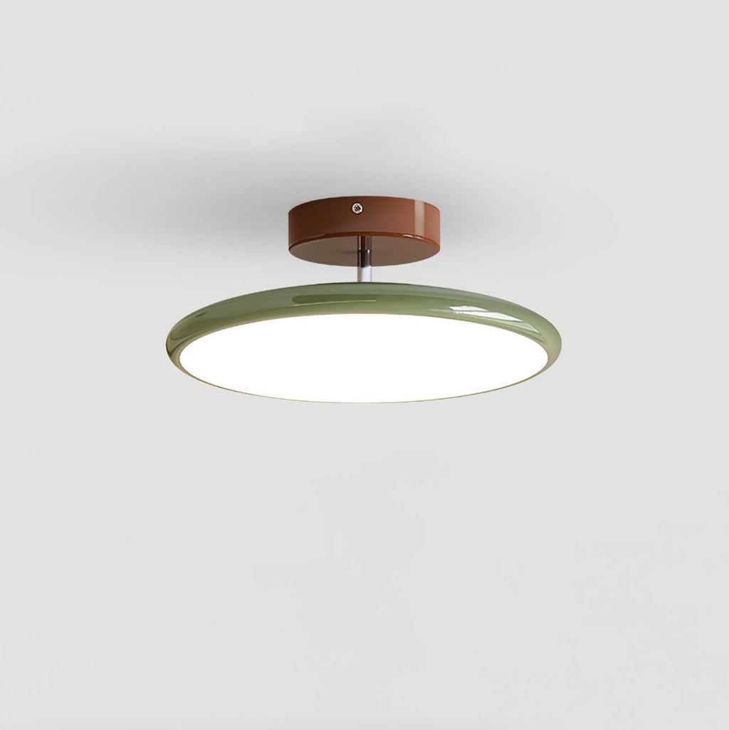 Drift Adjustable Semi Flush Mount Sloped Ceiling Light