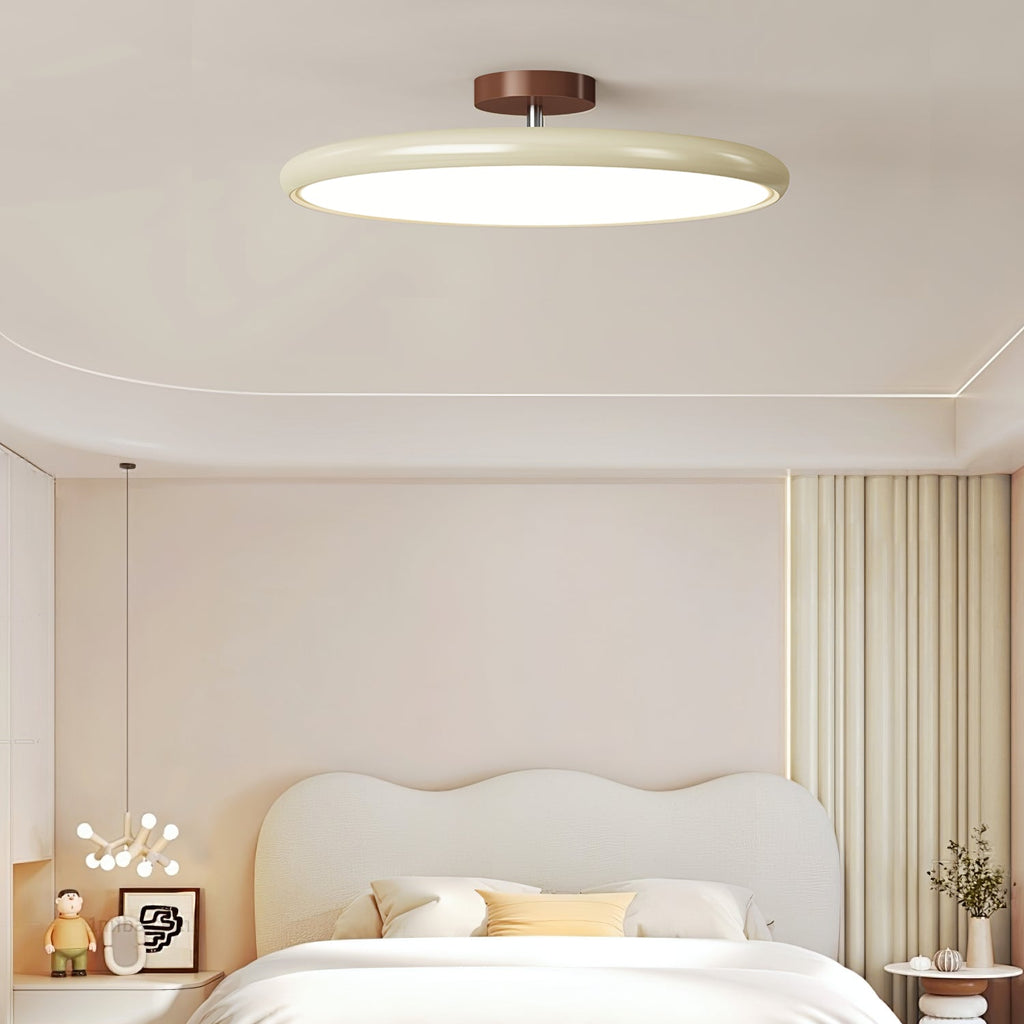Drift Adjustable Semi Flush Mount Sloped Ceiling Light