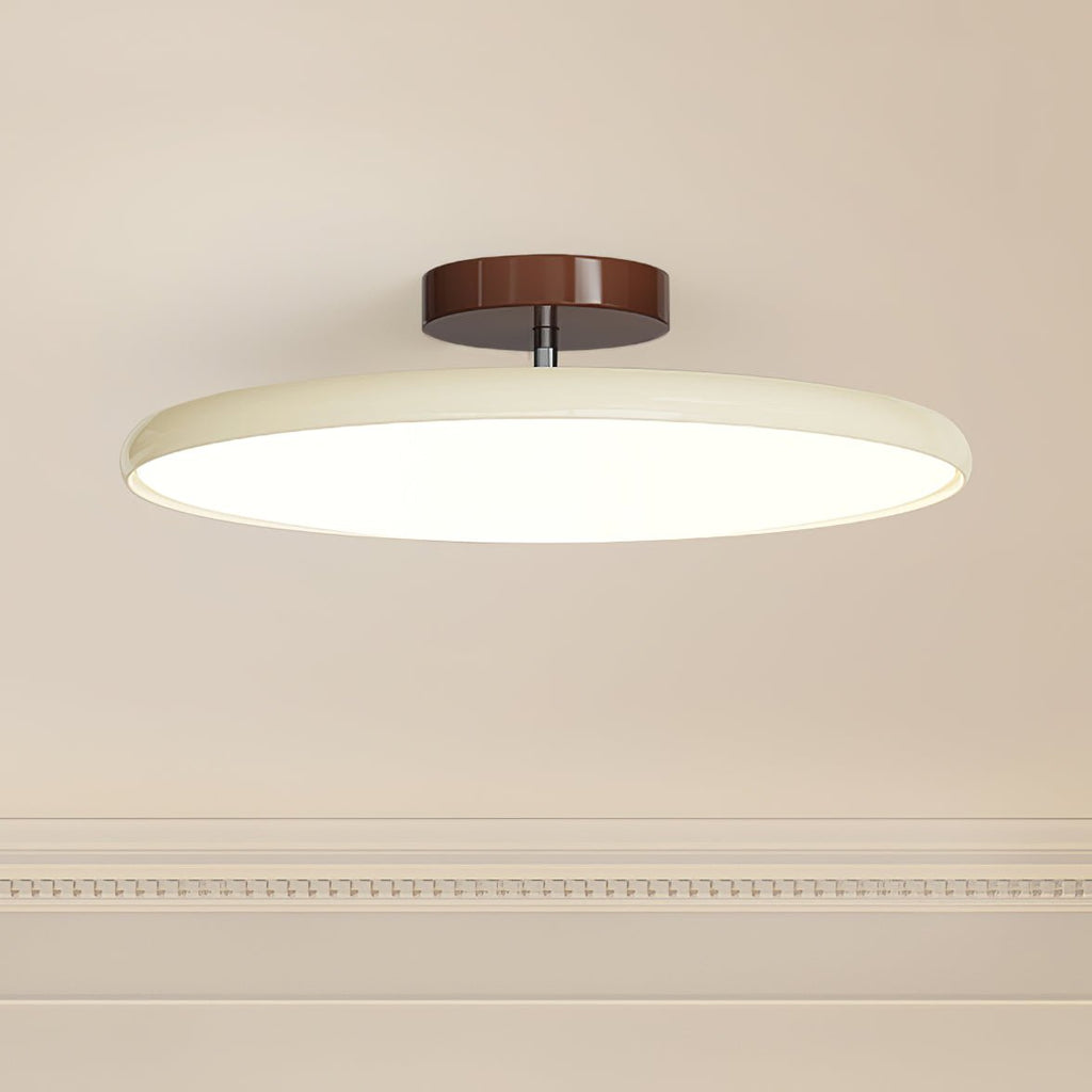 Drift Adjustable Semi Flush Mount Sloped Ceiling Light