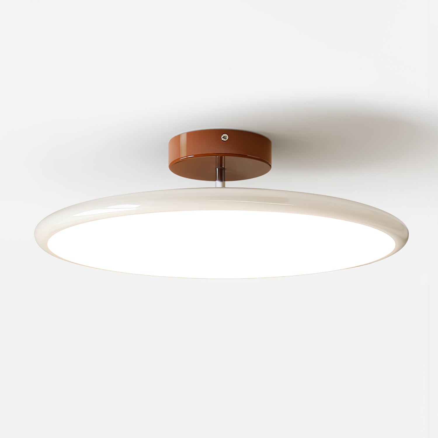 Drift Adjustable Semi Flush Mount Sloped Ceiling Light