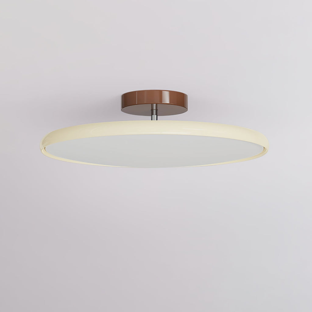 Drift Adjustable Semi Flush Mount Sloped Ceiling Light