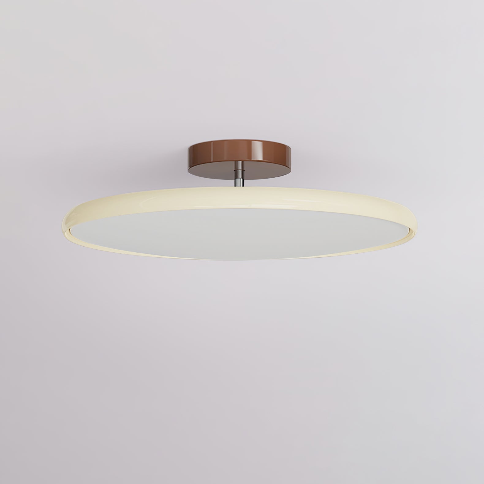 Drift Adjustable Semi Flush Mount Sloped Ceiling Light