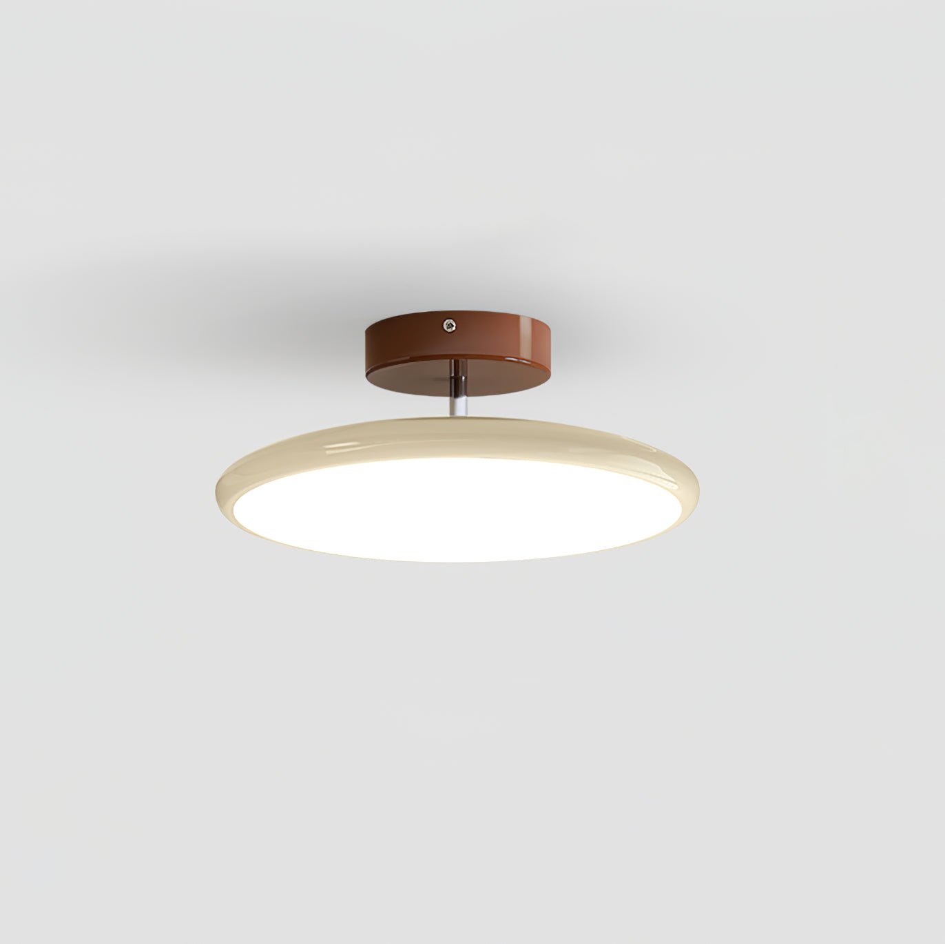 Drift Adjustable Semi Flush Mount Sloped Ceiling Light