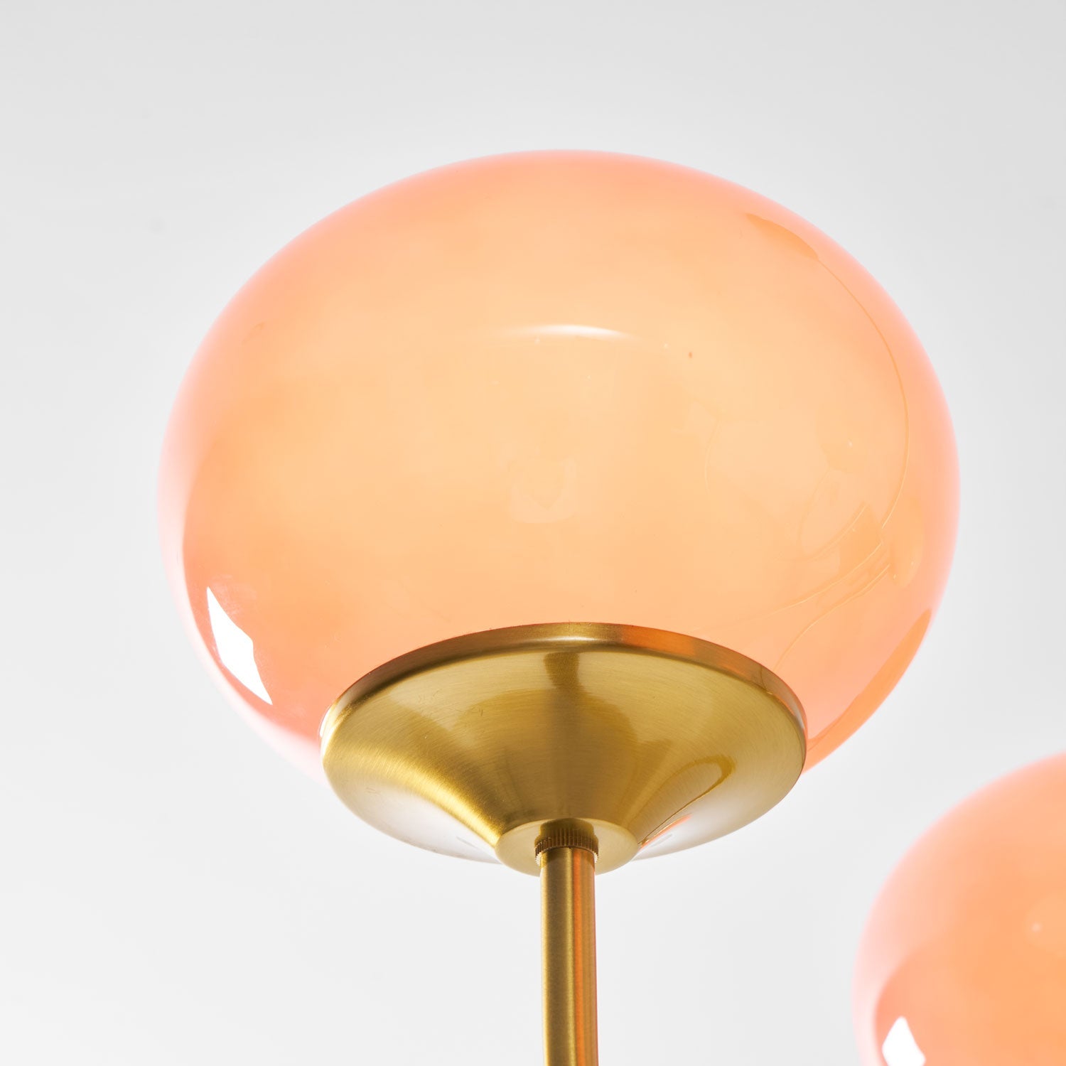Marshmallow Glass Globe Chandelier