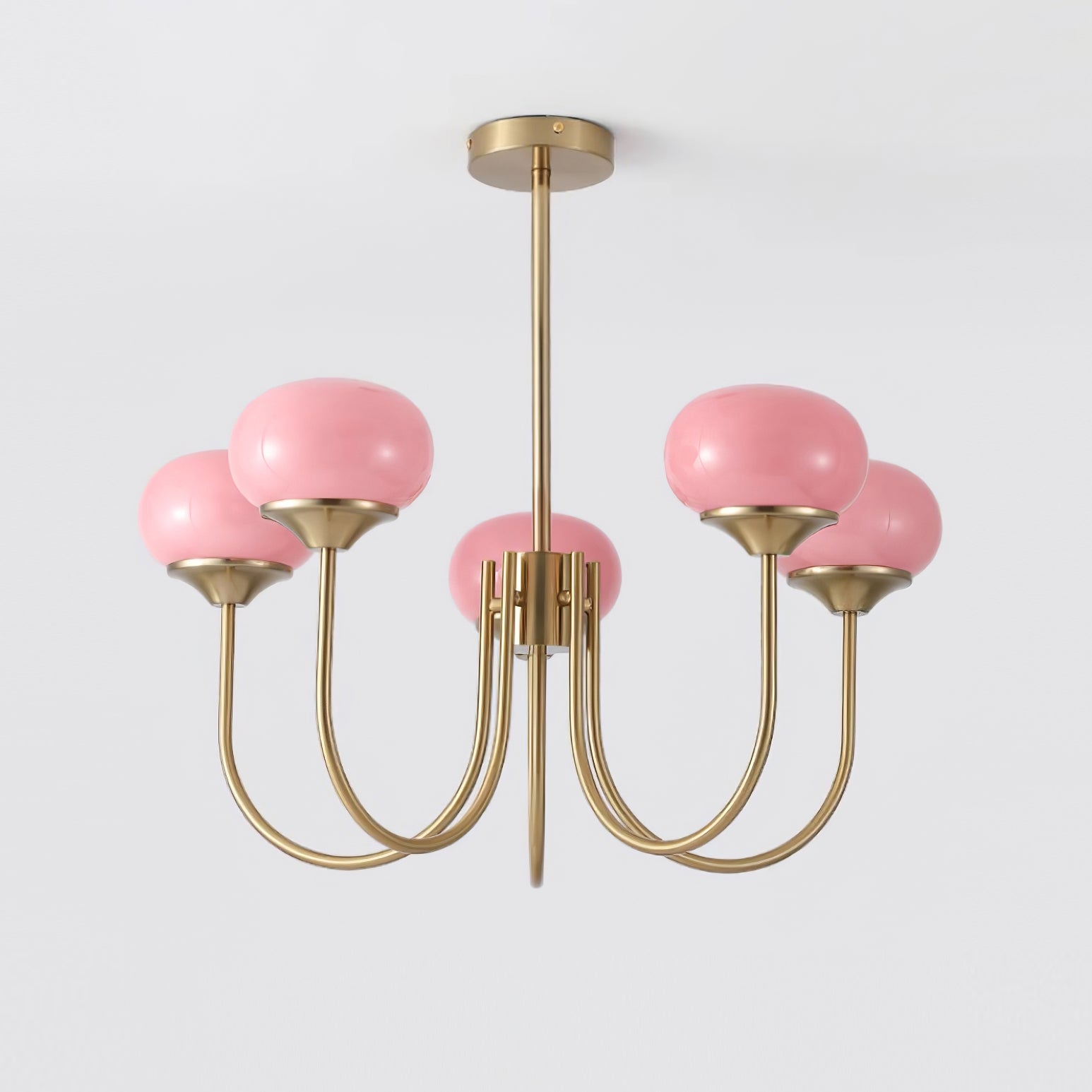 Marshmallow Glass Globe Chandelier
