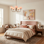 Marshmallow Glass Globe Chandelier