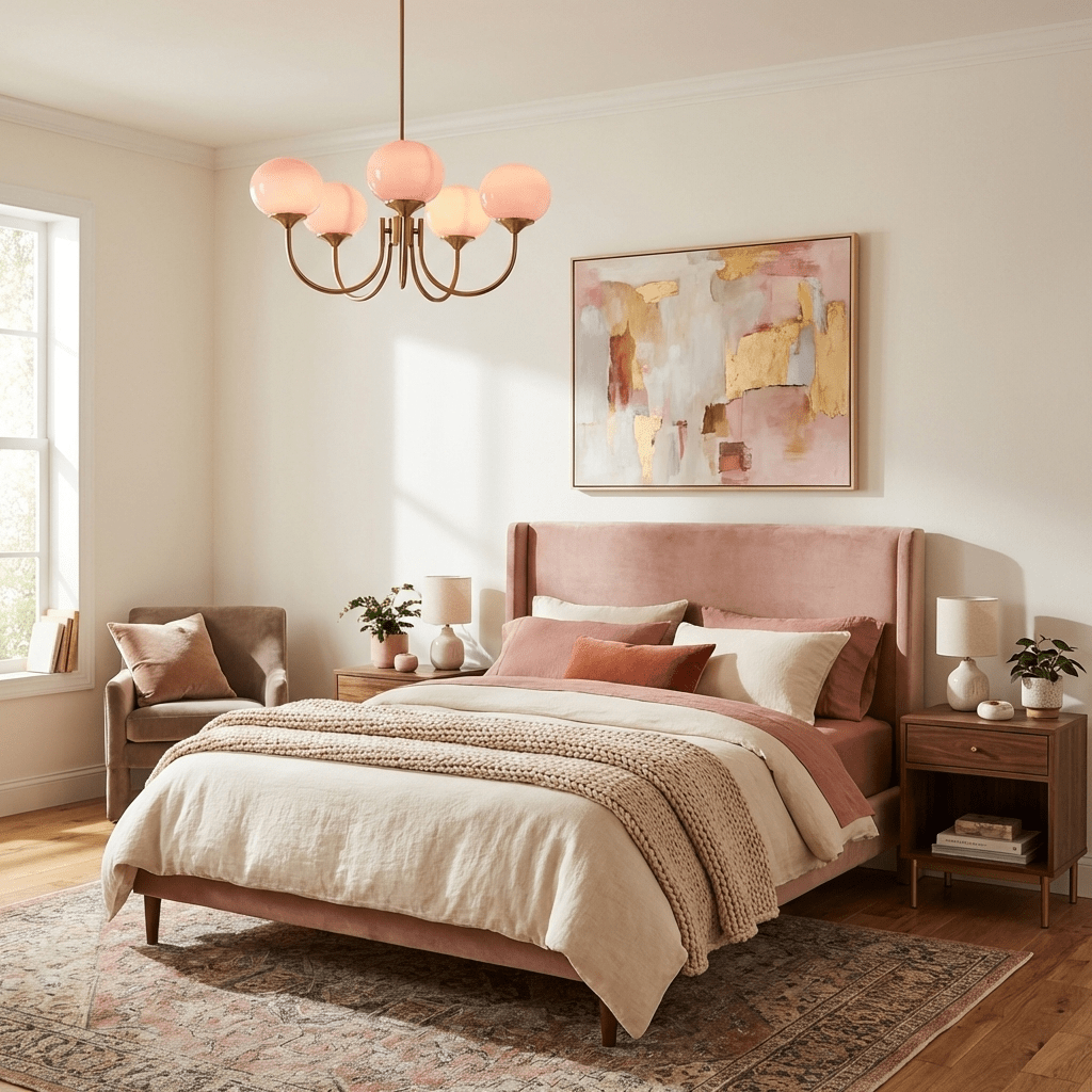 Marshmallow Glass Globe Chandelier