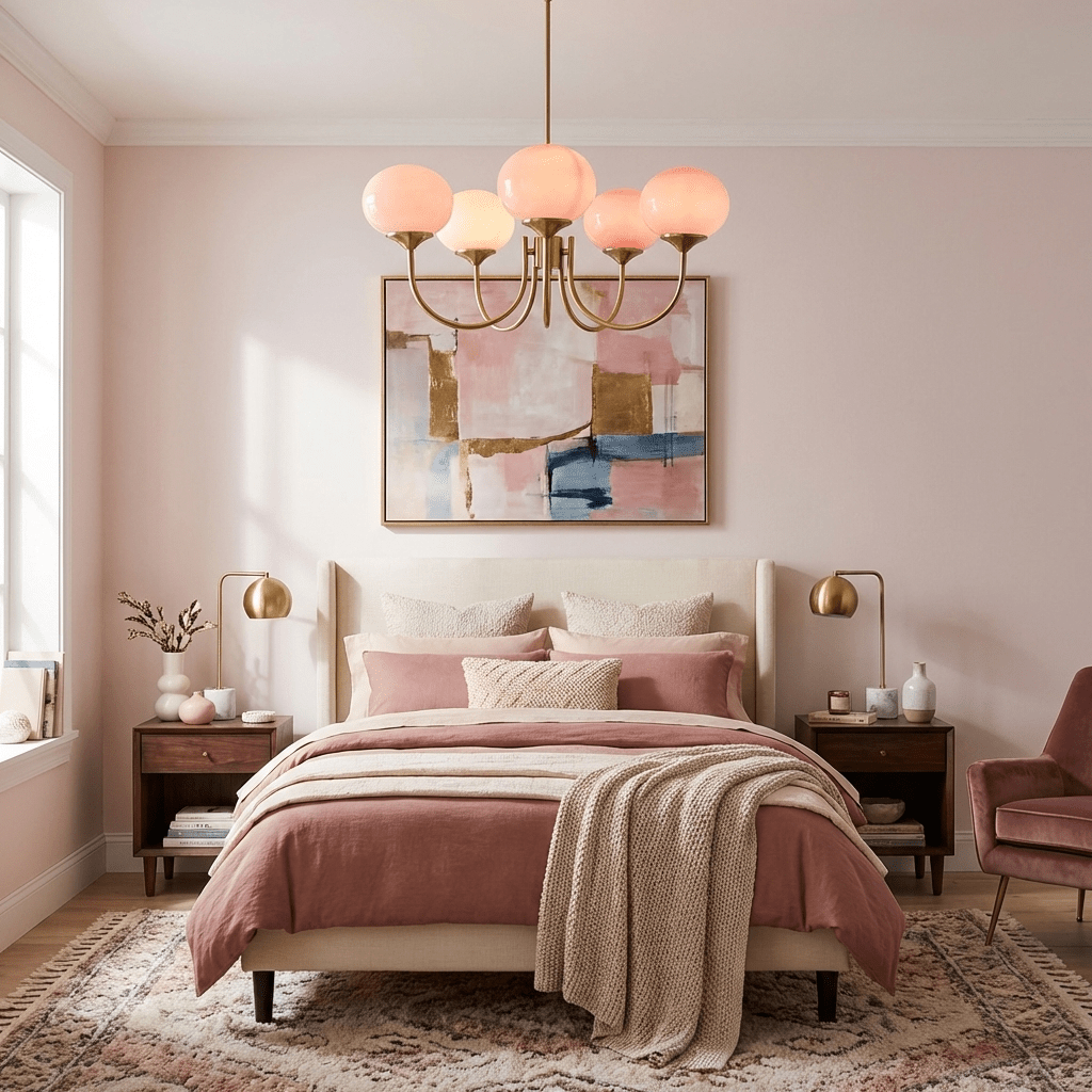 Marshmallow Glass Globe Chandelier