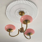 Marshmallow Glass Globe Chandelier