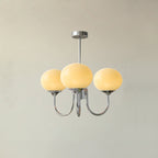 Marshmallow Glass Globe Chandelier